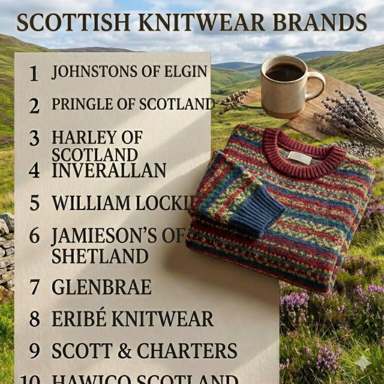 10 scottish sweater brands
