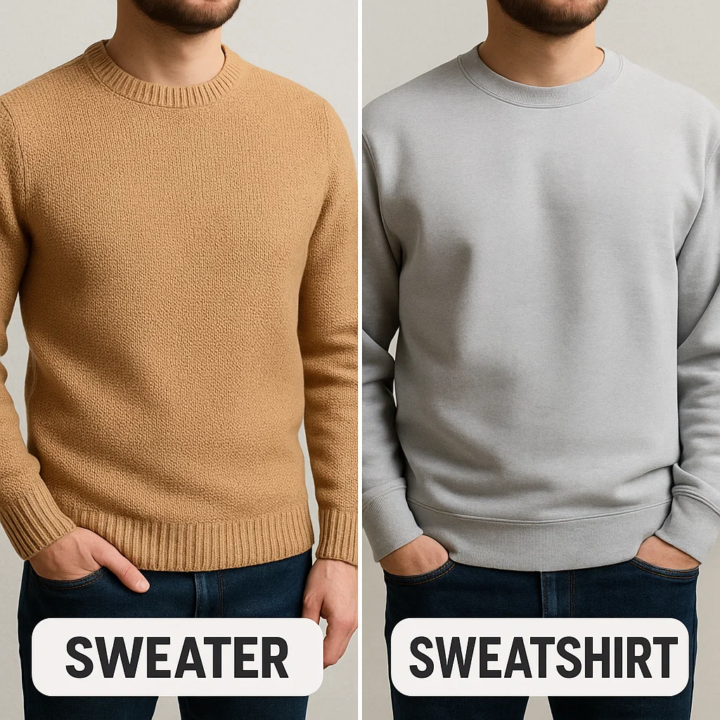 Sweater vs Sweatshirt Your Guide to the Key Differences