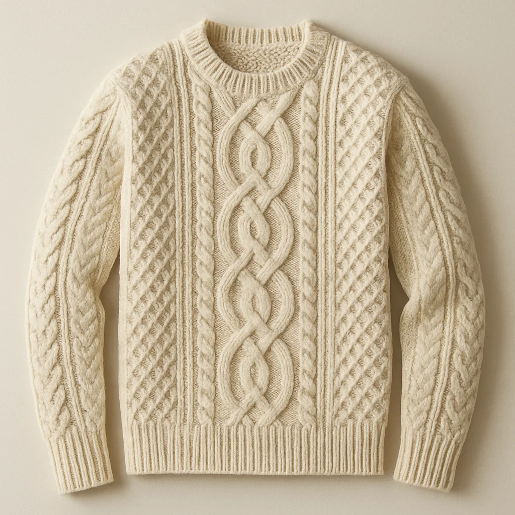 Fisherman Cable Knit Sweater factory supplier
