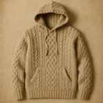High density knit tranditional cable knit hoodies bulk order supplier China