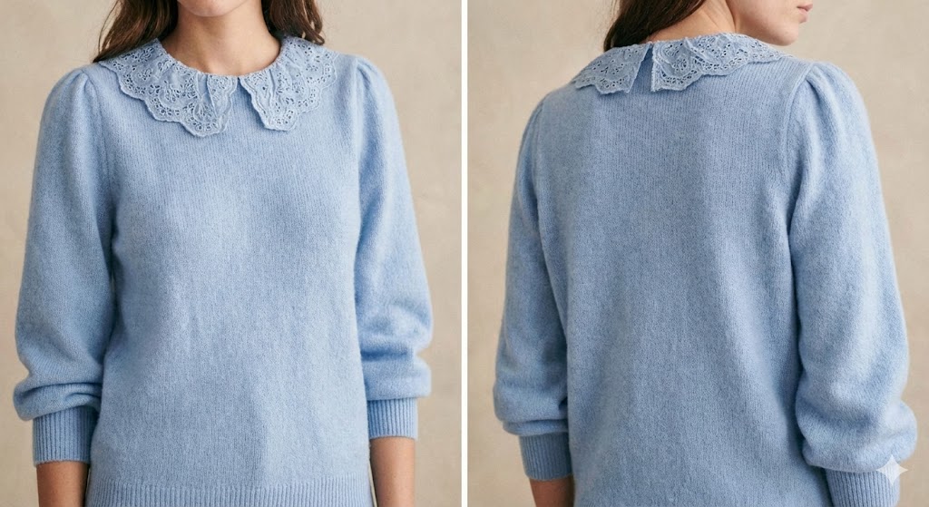 The Feminine Blouse-Knit sezane