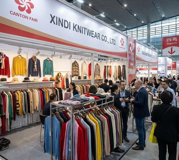 canton fair xindi knitwear