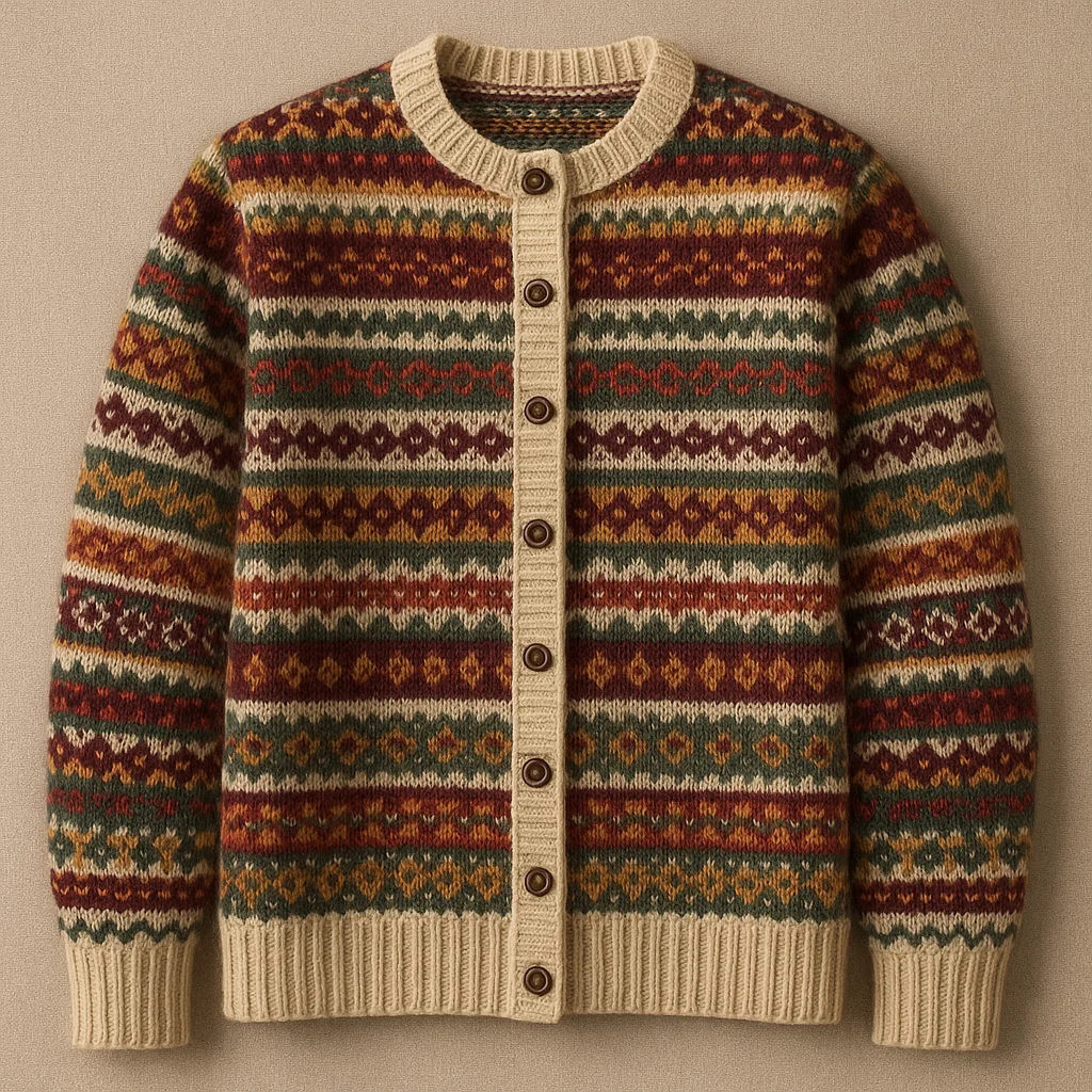 china vendor of heritage fair Isle cardigan factory suppliers