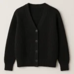 custom china black knit cardigan manufacturer