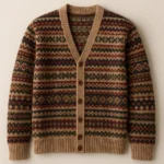 export wholesale order Fair Isle cardigan china manufacturer top