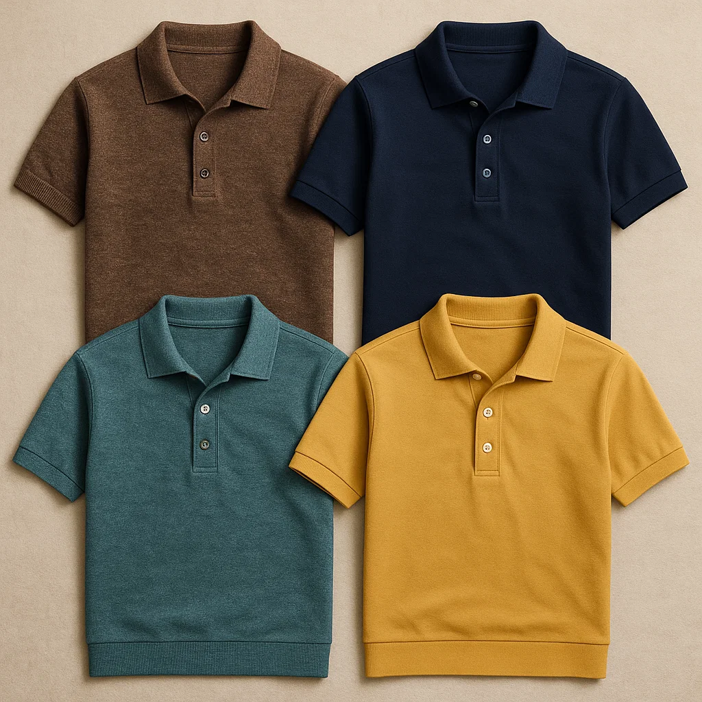 merino wool golf polo