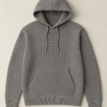 wholesale waffle knit pullover hoodies factory export business
