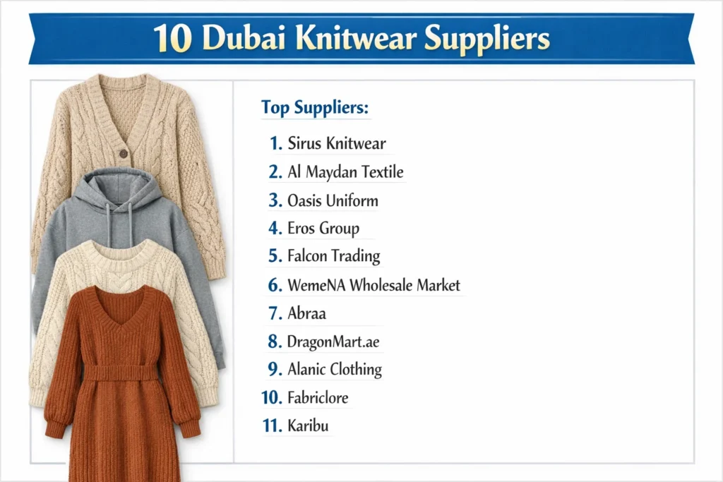 10 dubai knitwear factory manufacturer