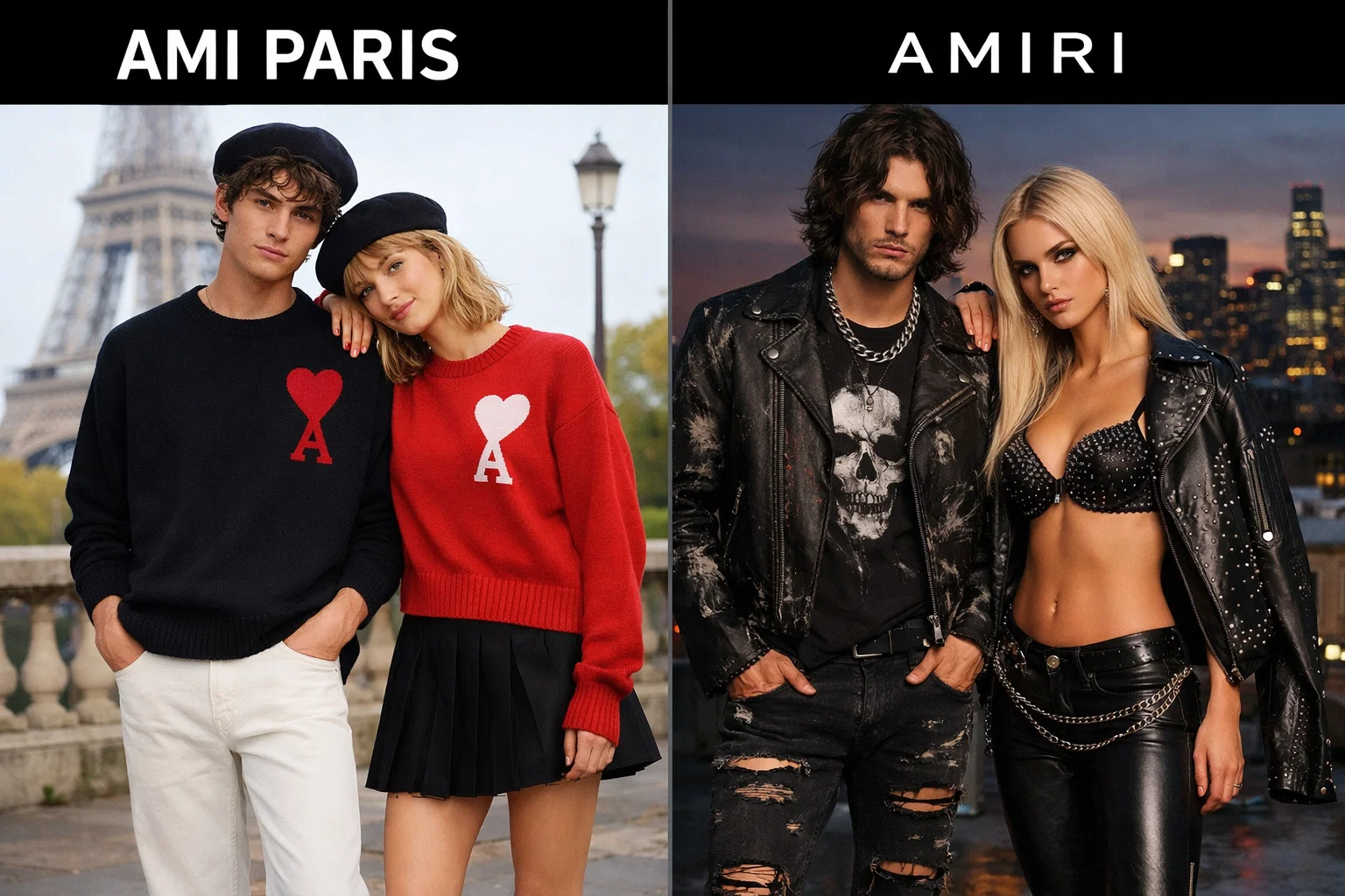 Ami Paris vs Amiri Which Brand Fits Your Style Best