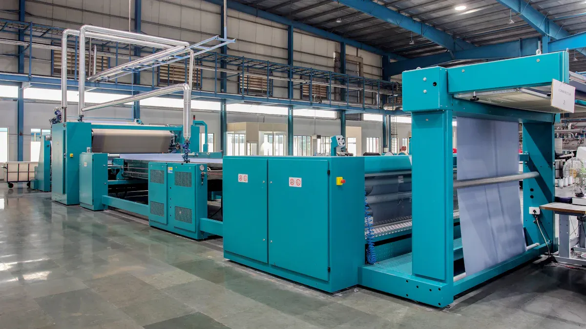 Moss stitch knitwear manufacturing