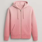 Anti pilling Double Knit Full Zip Hoodie production plant China