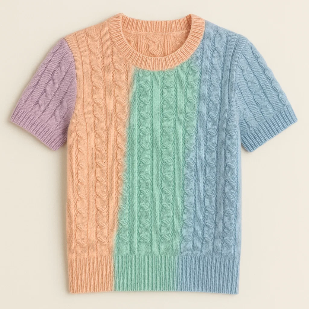 Cashmere Cable Knit Sweater vendors China