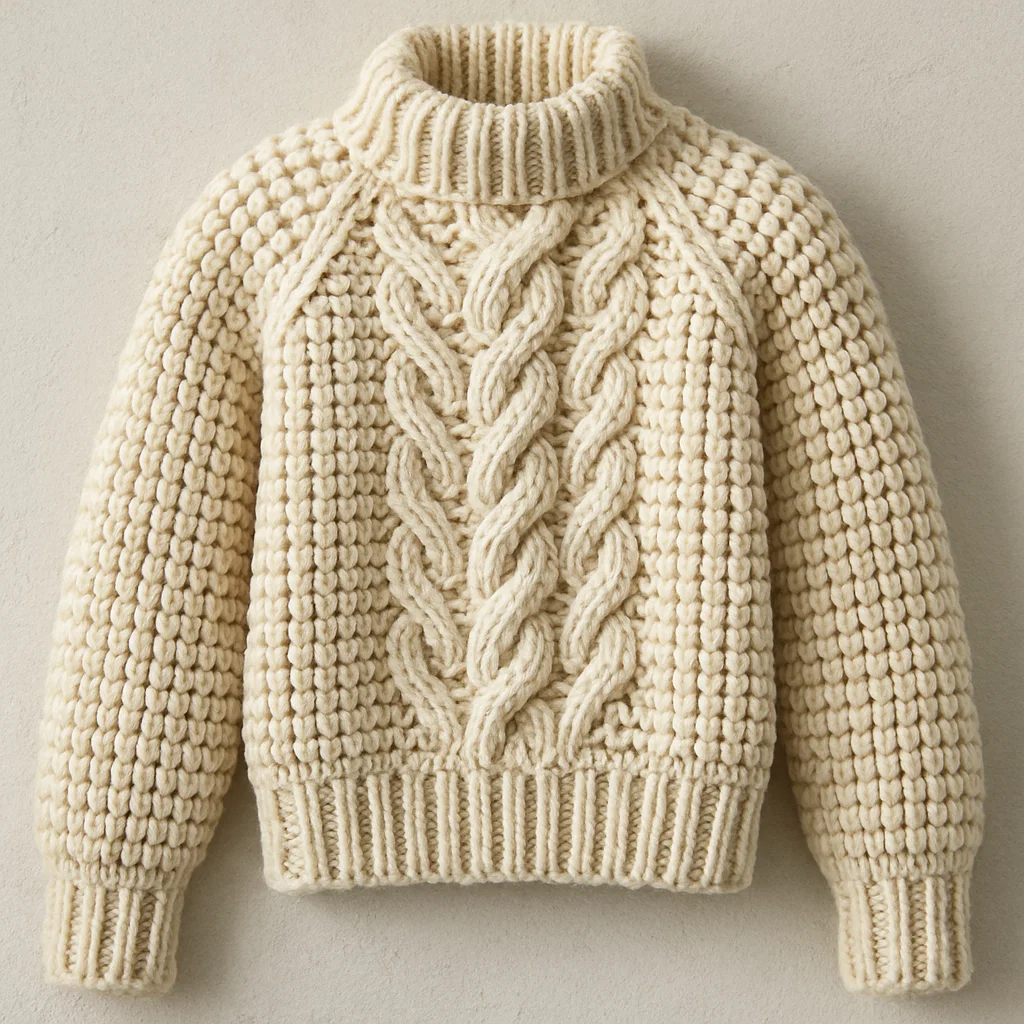 Chunky Knit Sweater manufacturer custom