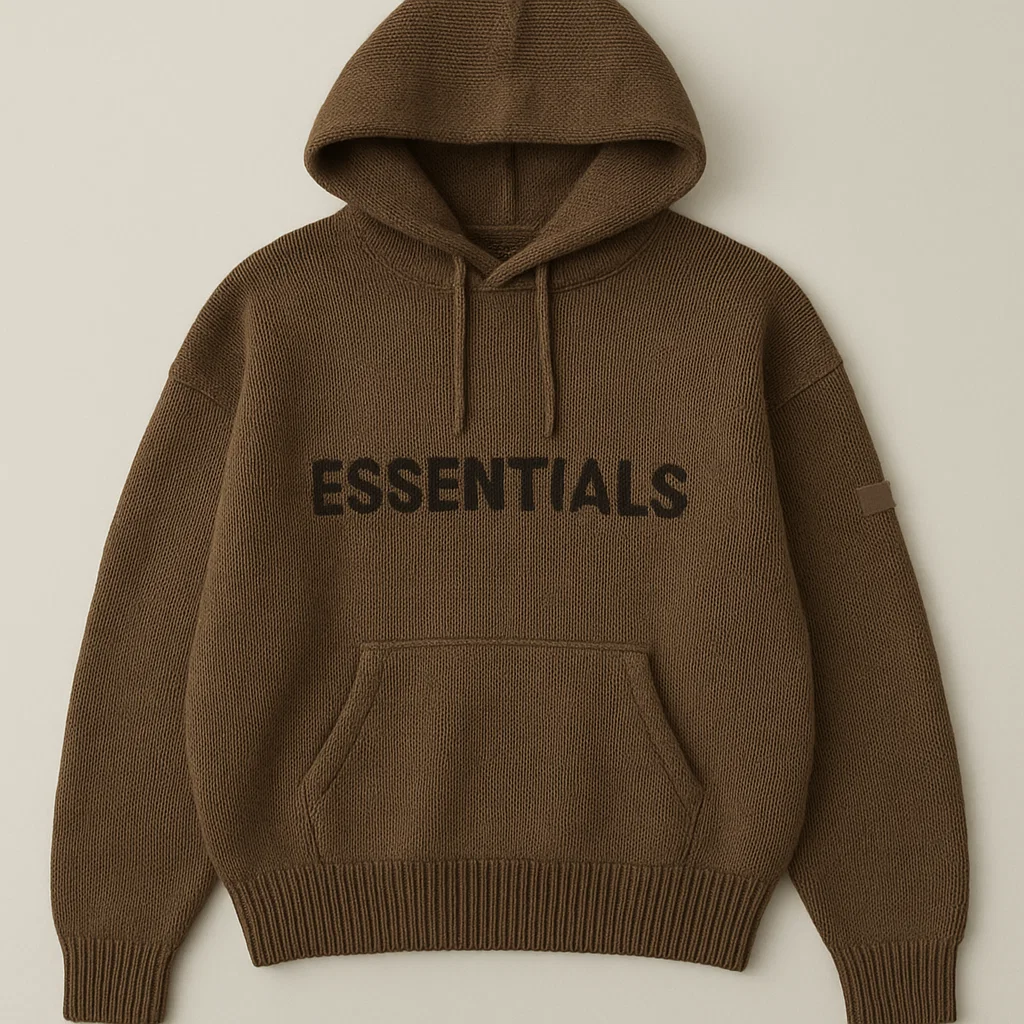 Factory direct Essentials Knit Hoodie contract manufacturing China