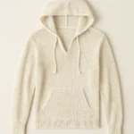 Fast sampling Airy Open Knit Hoodie custom manufacturing China