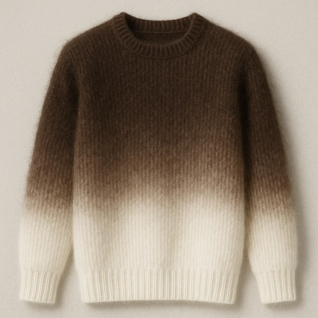 Fully fashioned mohair sweatshirts international supplier China