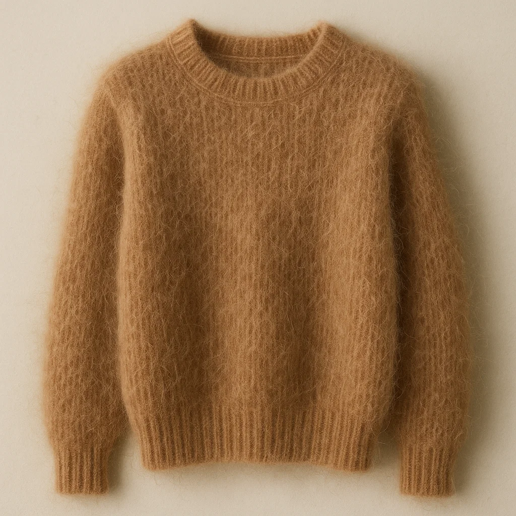 Fully fashioned mohair wool sweater direct manufacturer China