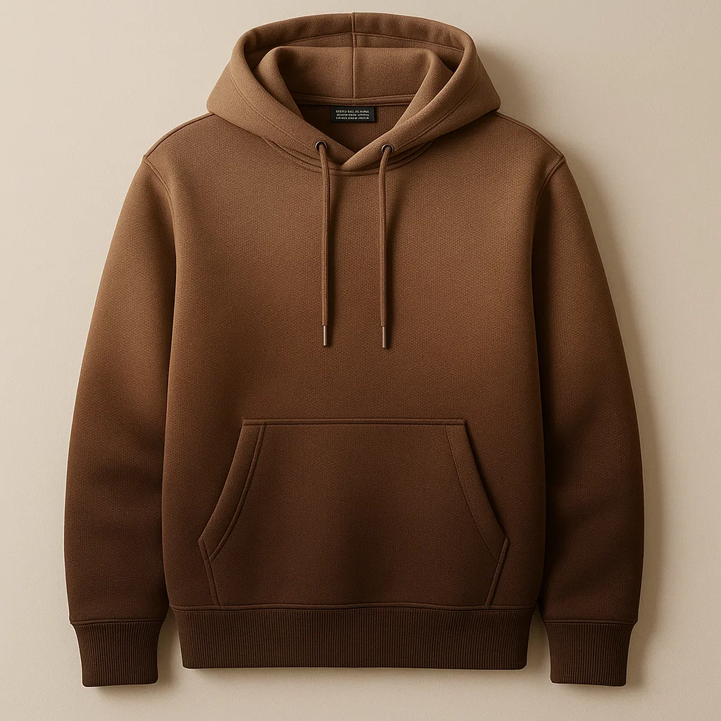 Heavyweight knit Premium Structured Double Knit Hoodie bulk order supplier China