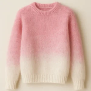 High quality mohair wool blends sweaters contract manufacturing China