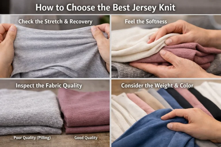 How to Choose the Best Jersey Knit