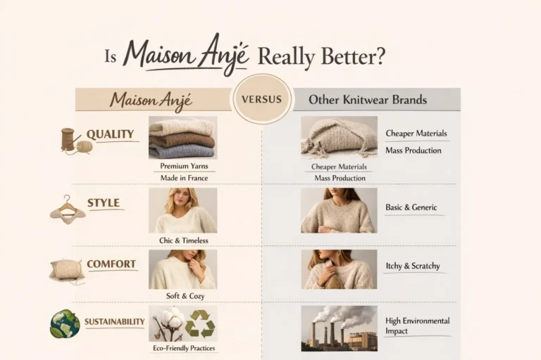 Is Maison Anje really better than other knitwear brands
