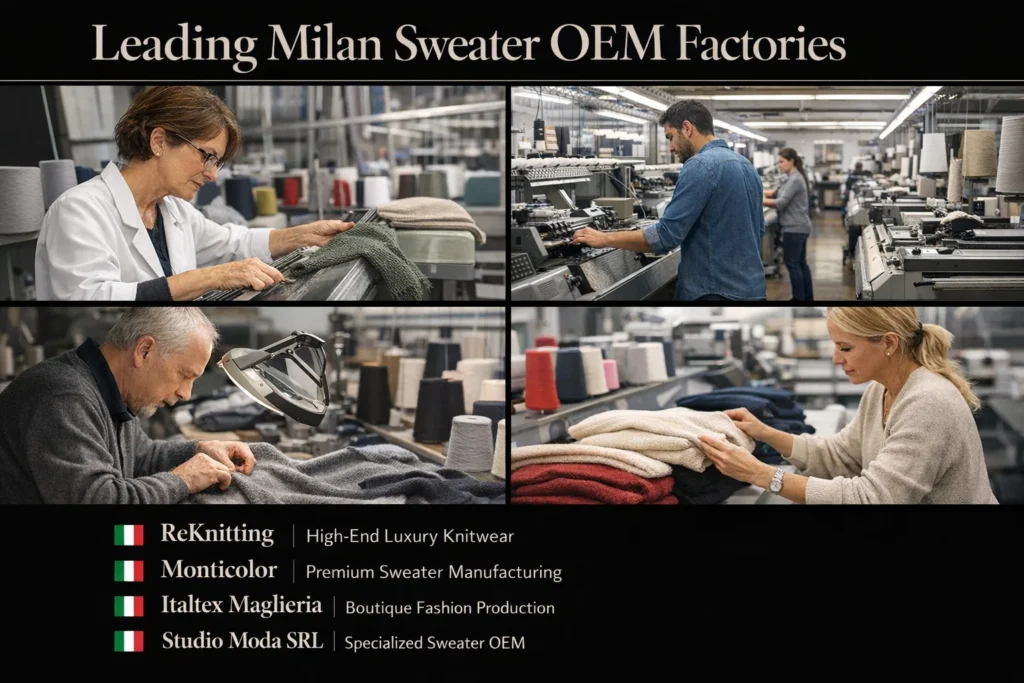 Leading Milan Sweater OEM Factories