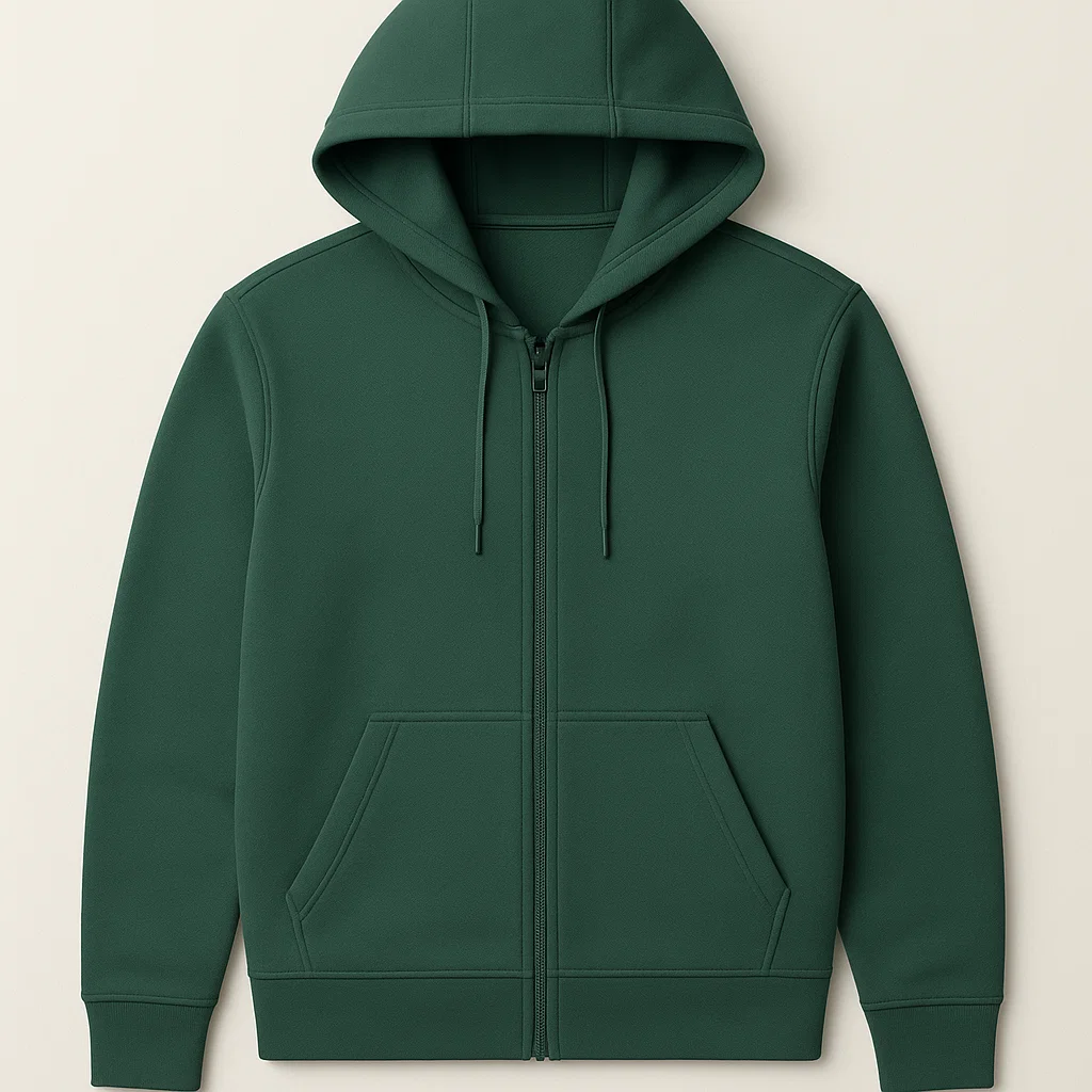 OEM ready Double Knit Full Zip Hoodie direct manufacturer China