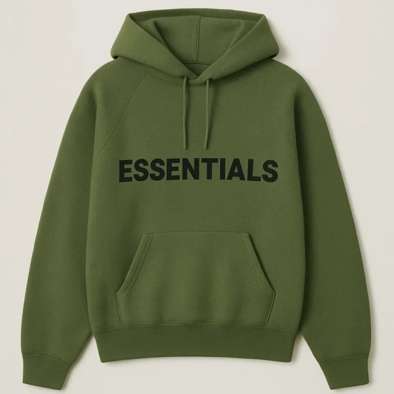 Organic certified Essentials Knit Hoodie OEM manufacturer China