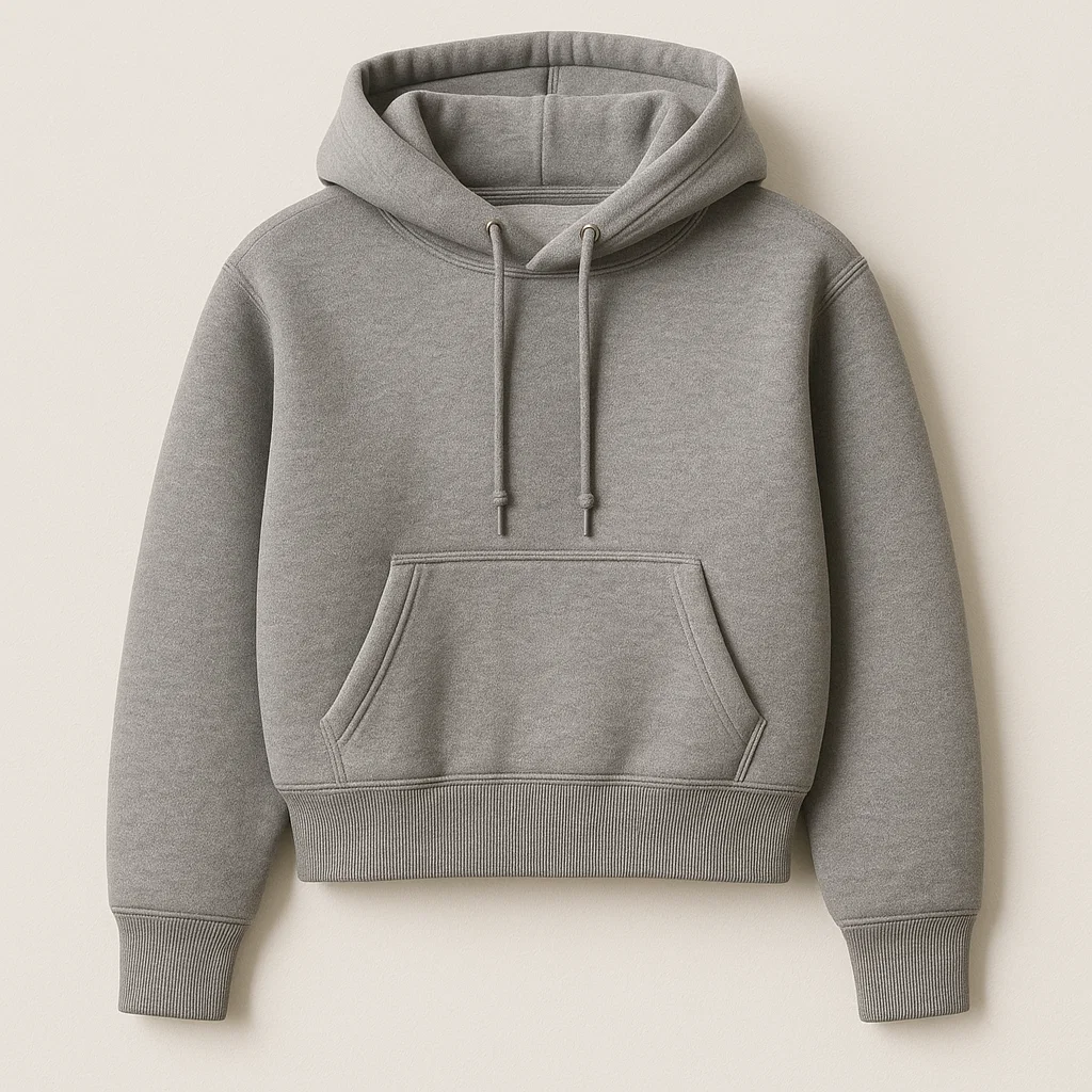 Organic certified Heavyweight Double Knit Hoodie private label manufacturer China