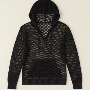 RWS certified Airy Open Knit Hoodie bulk production China