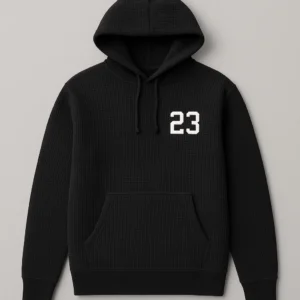 RWS certified Midweight Breathable Waffle knit hoodie China supplier