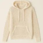 Seamless knit loose knit hoodie global exporter China