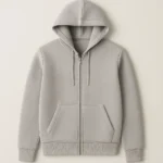 Temperature regulating Double Knit Full Zip Hoodie China factory