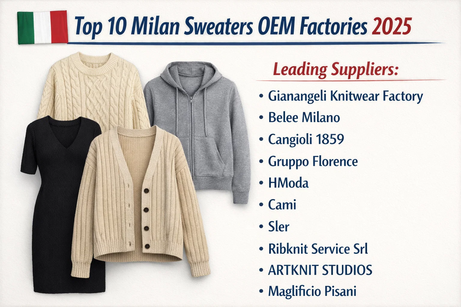 Top 10 Milan Sweater OEM Factories 2025