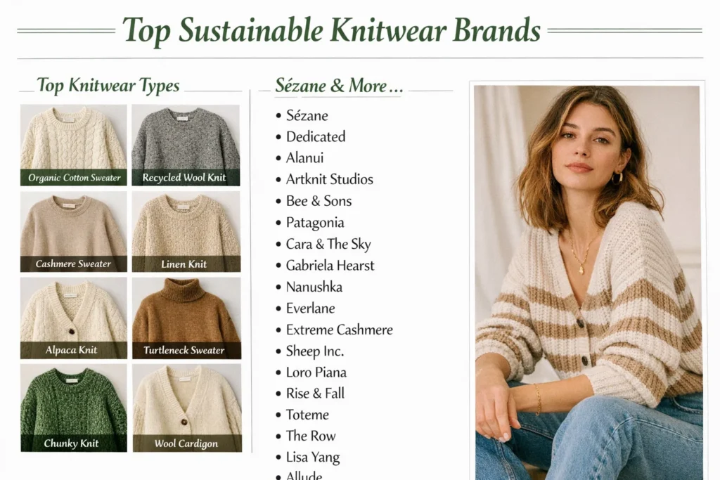 Top Sustainable Knitwear Brands 2026