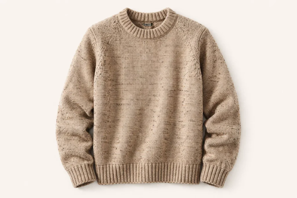 Wool Acrylic Blend Sweaters pullover