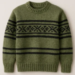b2b company of Boiled Wool Sweater & Natural Wool Pullover