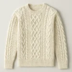 bulk order Recycled Cotton Cable Knit Sweater factory