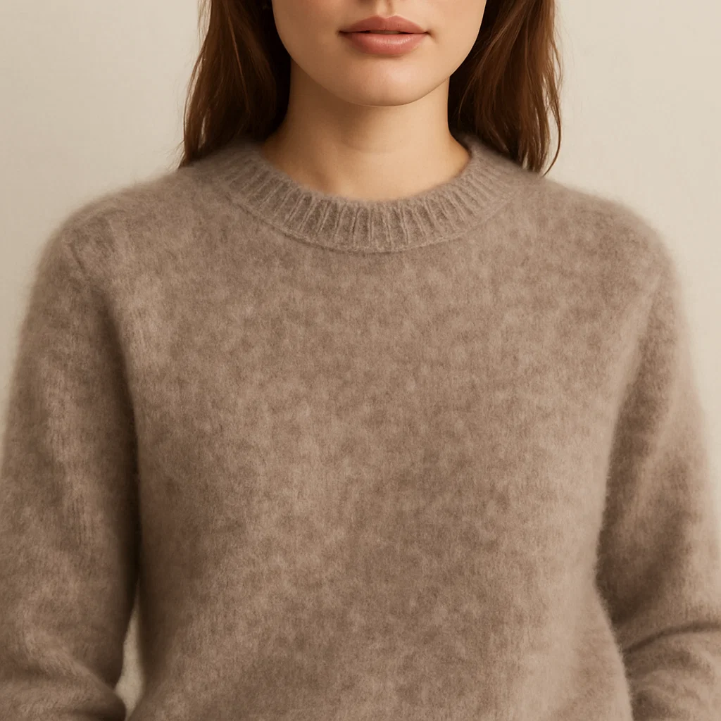 china Brushed Cashmere Sweater & Luxury Cashmere Knitwear supplier
