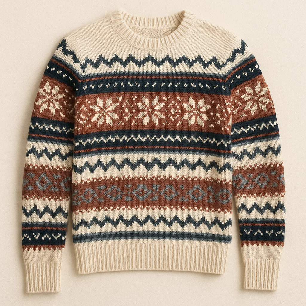 china Fair Isle Pullover Sweater & Wool Fair Isle Knitwear factory