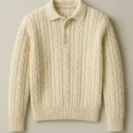 china Polo Cable Knit Sweater supplier