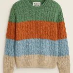 china supplier of Recycled Cotton Cable Knit Sweater bulk order
