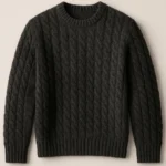 custom wool blend cable knit pullover manufacturer