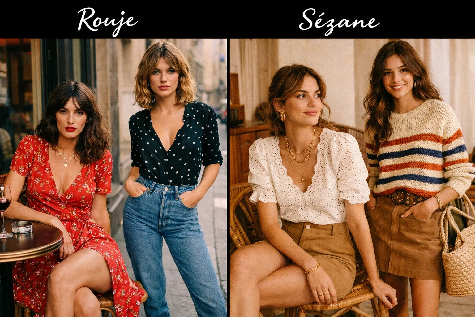 Sezane vs Rouje Style & Aesthetic