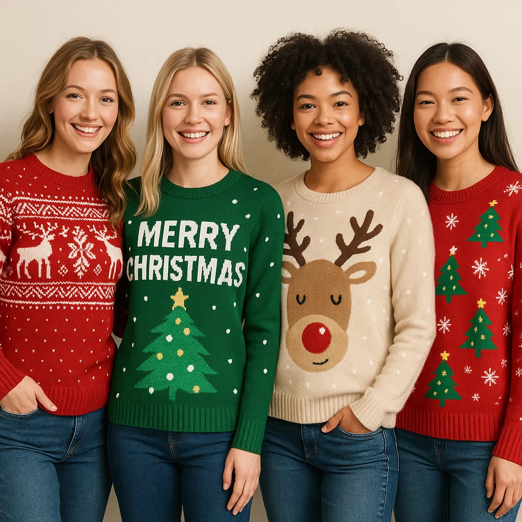 export christmas holiday sweaters for women manufacturer