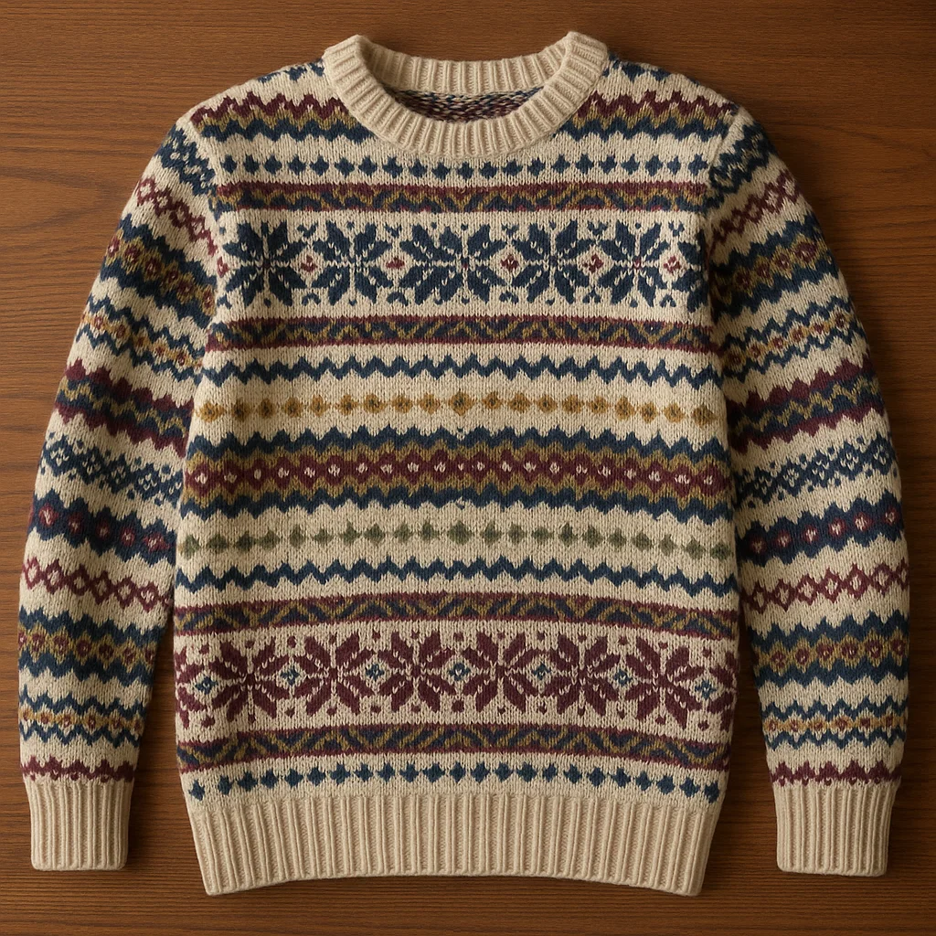 high quality factory of Fair Isle Pullover Sweater & Wool Fair Isle Knitwear