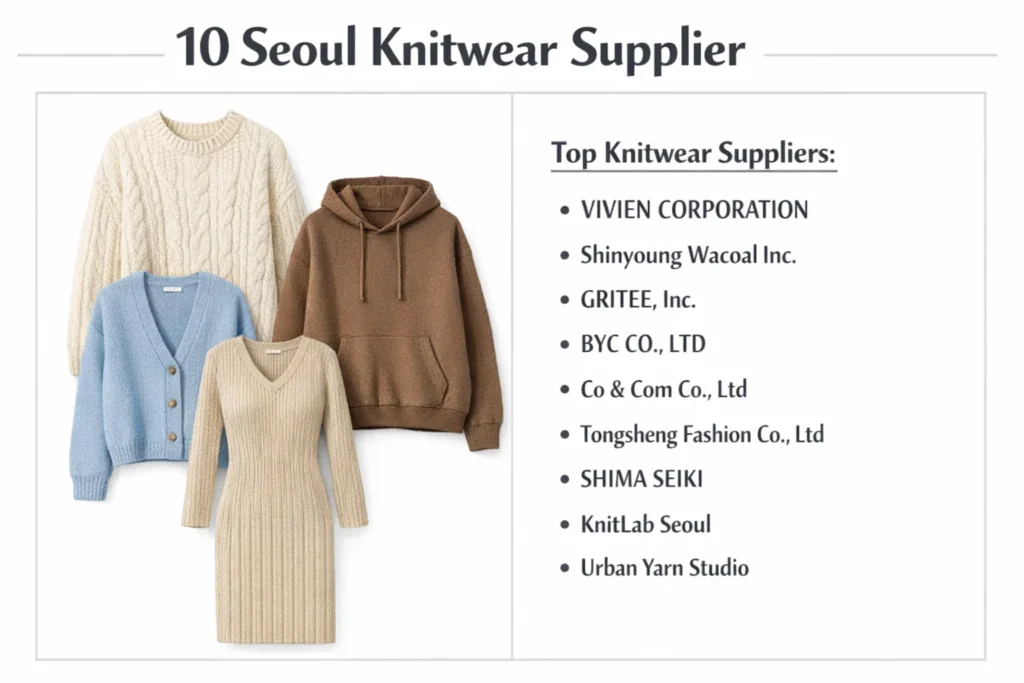 korean seoul knitwear manufacturers