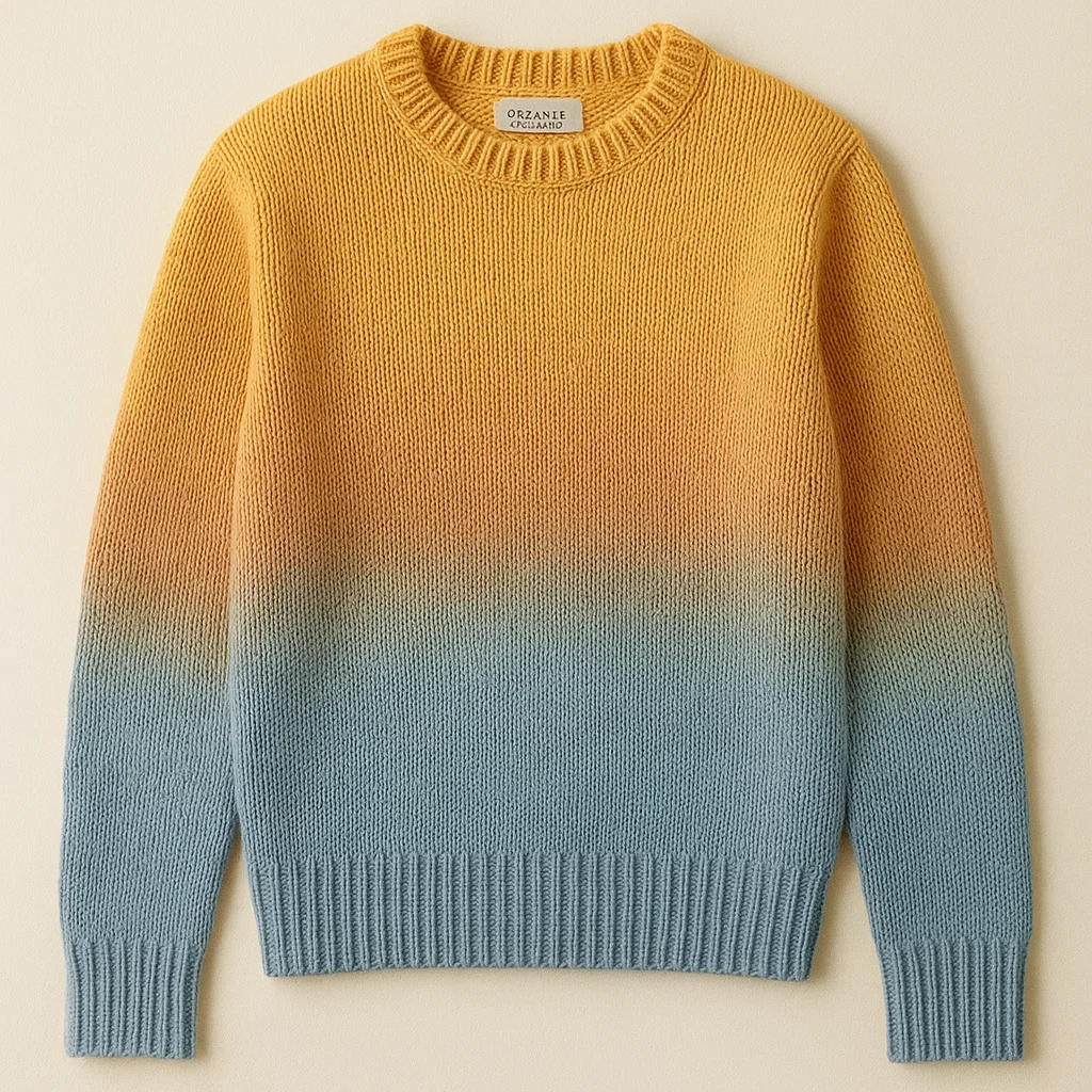 large order Organic Cotton Cable Knit Sweater Sustainable factory wholesale