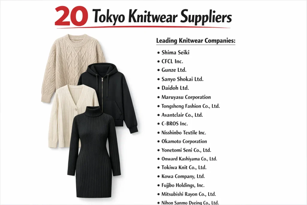 latest 2026 supplier of tokyo knitwear