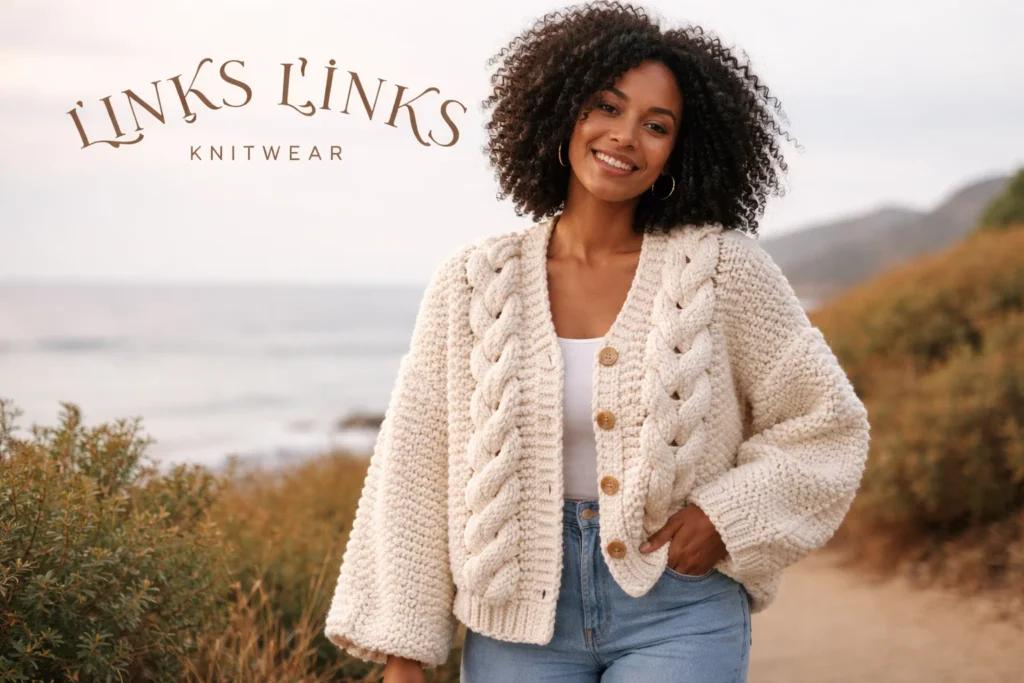 links links knitwear cardigans